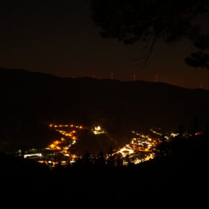 Hornberg bei Nacht